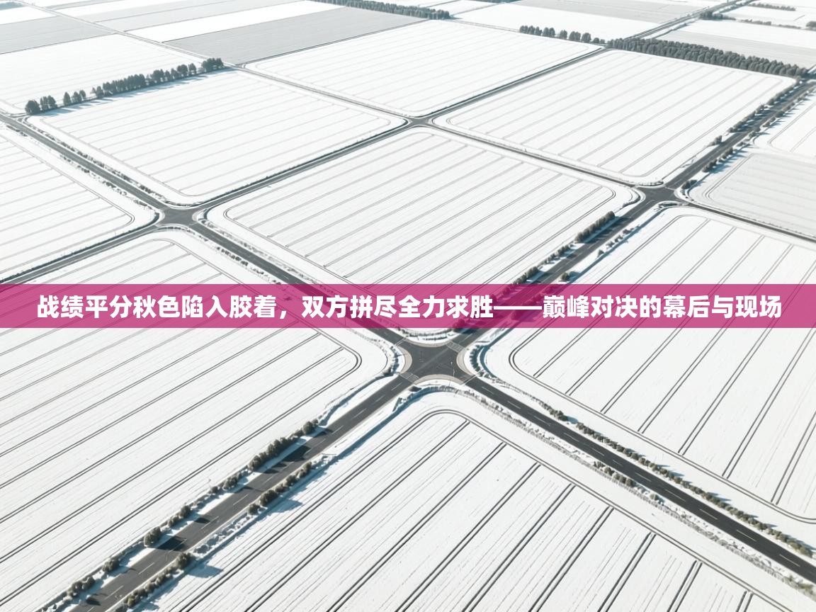 开云客服-战绩平分秋色陷入胶着，双方拼尽全力求胜——巅峰对决的幕后与现场  第4张